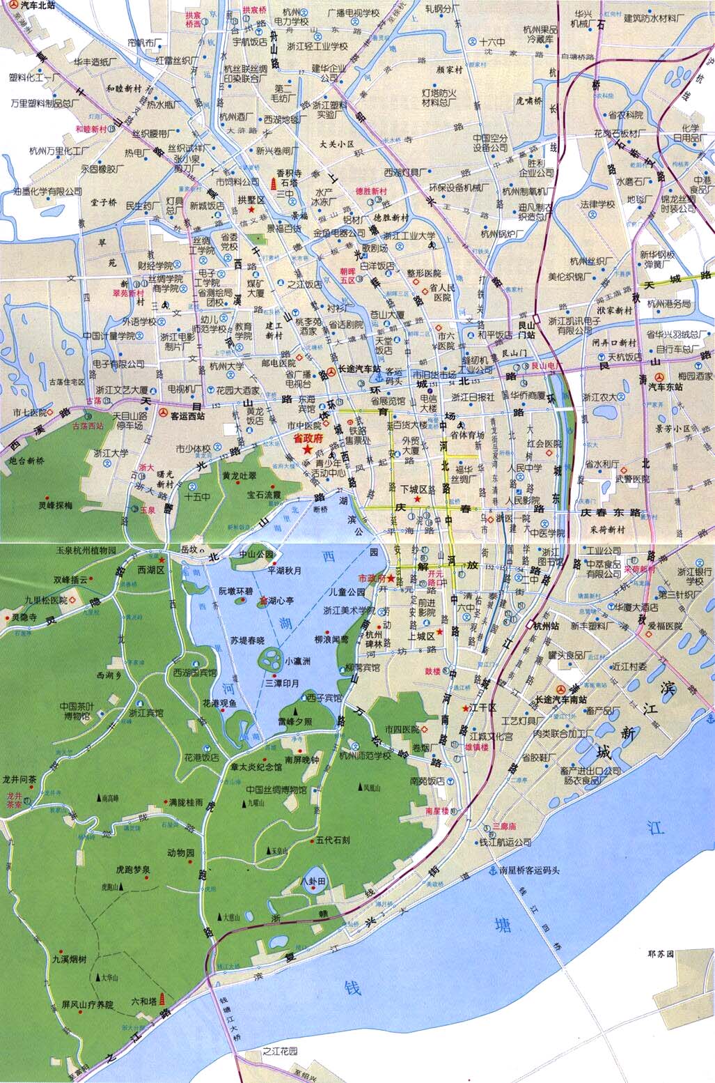 hangzhou maps